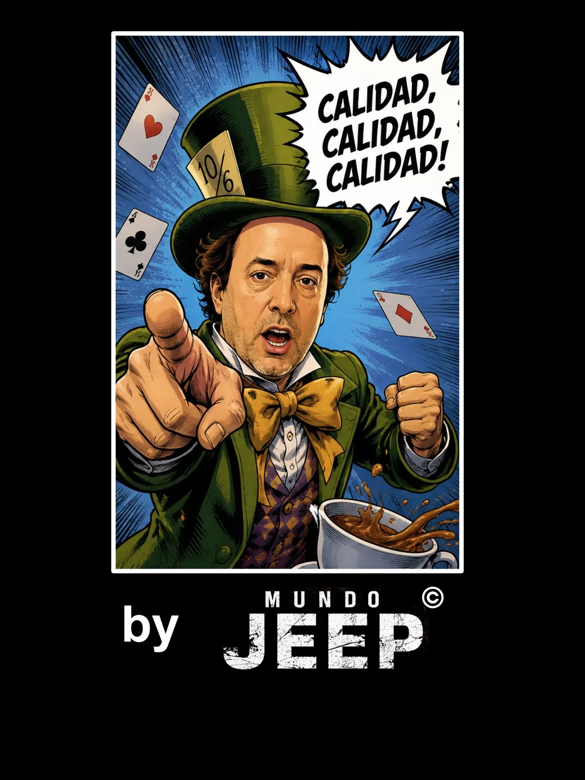 Diseño estampado de Camiseta negra · Diseño 1